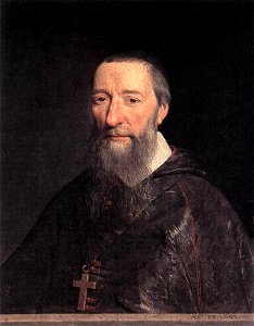 Philippe de Champaigne - Portrait of Bishop Jean-Pierre Camus - WGA4719. Free illustration for personal and commercial use.