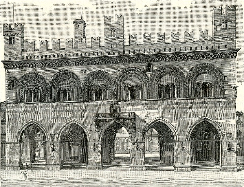 Piacenza Palazzo del comune