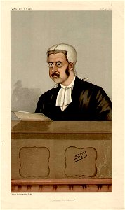 Walter Phillimore, 1st Baron Phillimore Vanity Fair 24 November 1898