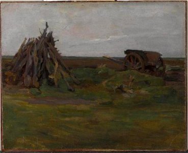 Piet Mondriaan - Near the ox stall, Hilvarenbeek - 0333223 - Kunstmuseum Den Haag
