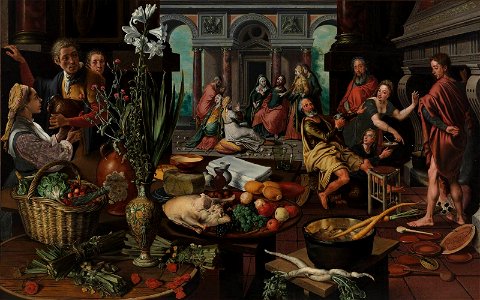 Pieter Aertsen 018. Free illustration for personal and commercial use.