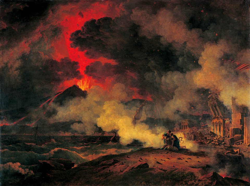 Pierre-Henri de Valenciennes Eruption du Vesuve Musée des Augustins Toulouse 78 1 1