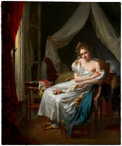 Pierre-Auguste Vafflard - The Confession - NM 7443 - Nationalmuseum