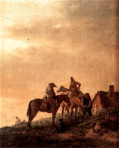 Philips Wouwerman - Rider's Rest Place - WGA25880