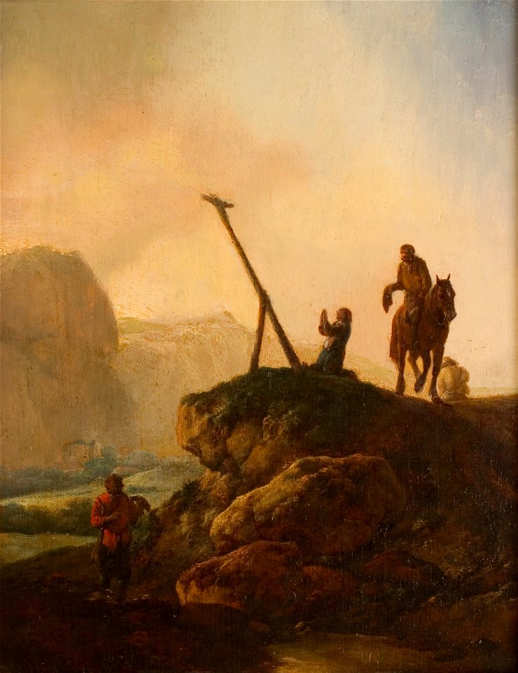 Philips Wouwerman - Kruis aan de weg - 0444 - Rijksmuseum Twenthe