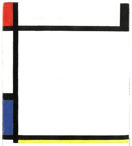 Piet Mondriaan - Tableau no. XI - B163 - Piet Mondrian, catalogue raisonné. Free illustration for personal and commercial use.