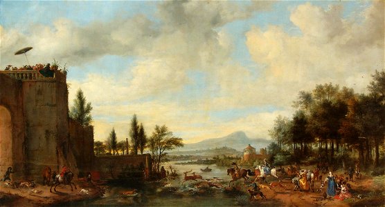 Philips Wouwerman - The Deer Hunt
