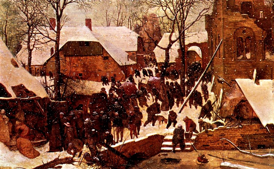 Pieter Bruegel the Elder - Adoration of the Kings in the Snow - WGA03466