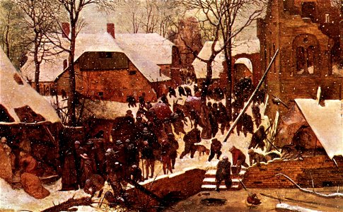 Pieter Bruegel the Elder - Adoration of the Kings in the Snow - WGA03466
