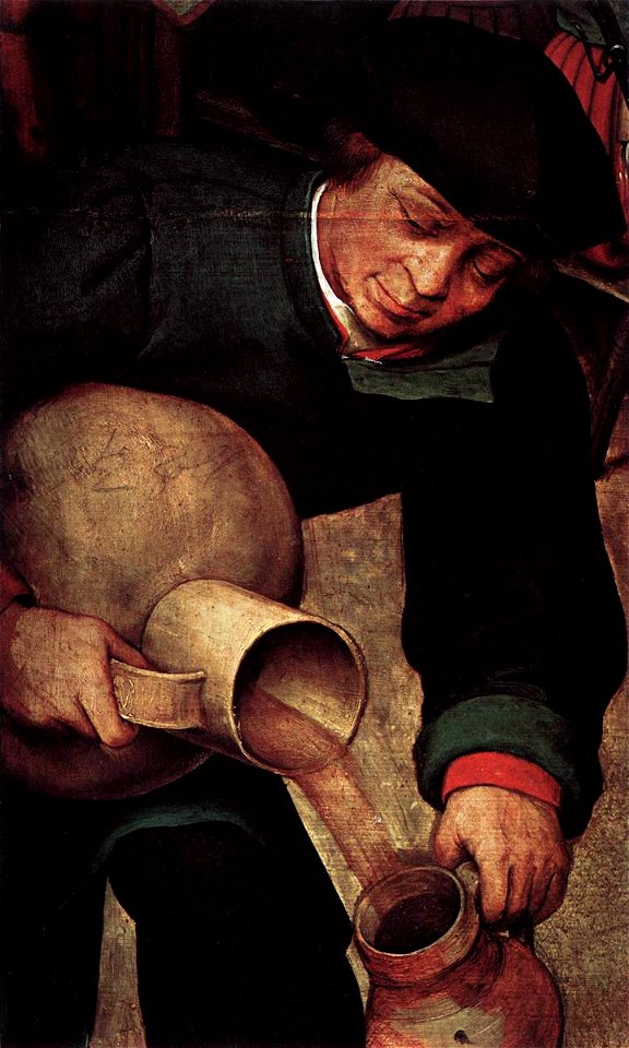Pieter Bruegel the Elder - Peasant Wedding (detail) - WGA3496
