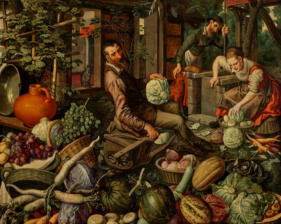 Pieter Aertsen - Verwerking van de oogst - 2436 (OK) - Museum Boijmans Van Beuningen