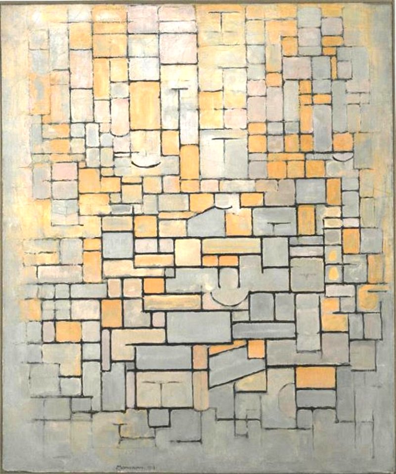 Piet Mondriaan - Tableau no.I - B44 - Piet Mondrian, catalogue raisonné ...
