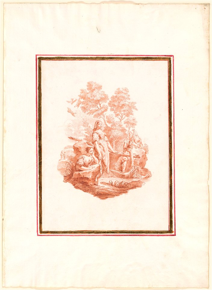 Piazzetta - Tailpiece Design, 1961.1228