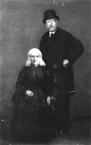 Piet Mondriaan - Portret van Egbert Kuipers (1828-1892) en Jantje Wiegersma (1828...) - A114 - Piet Mondrian, catalogue raisonné
