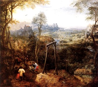 Pieter Bruegel the Elder - Magpie on the Gallow - WGA03336