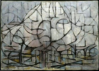 Piet Mondriaan - Bloeiende bomen (authentiek) - B20 - Piet Mondrian, catalogue raisonné