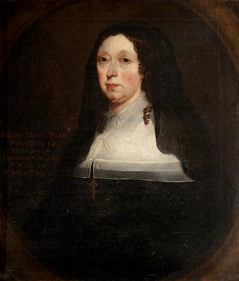 Pieter Borsseler (active 1664-1687) (studio of) - Mary Pakington (1610-1611–1696), Lady Yate - 135571 - National Trust
