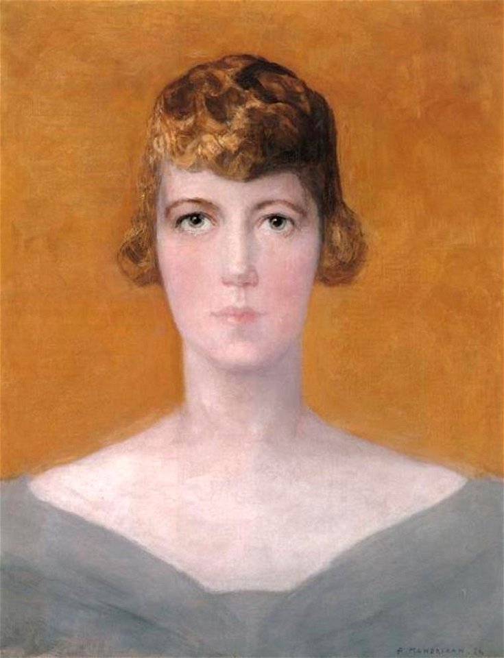 Piet Mondriaan - Portret van Martha Frieda de Fries (1893...) - C30 - Piet Mondrian, catalogue raisonné