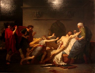 Pierre-Narcisse Guérin - La Mort de Caton d'Utique 2