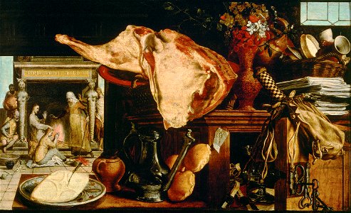 Pieter Aertsen, , Kunsthistorisches Museum Wien, Gemäldegalerie - Vanitas-Stilleben - GG 6927 - Kunsthistorisches Museum
