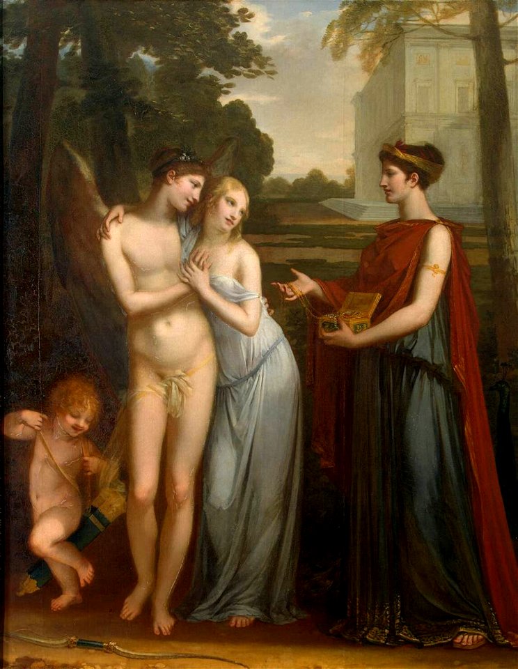 Pierre-Paul Prud'hon - Innocence Preferring Love to Wealth - WGA18456