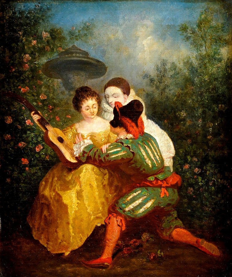 Pierrot und Columbine
