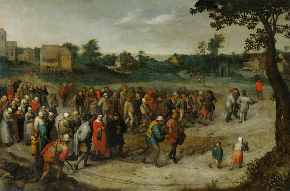 Pieter Balten (c.1525-c.1598) (style of) - A Wedding Procession - 926845 - National Trust