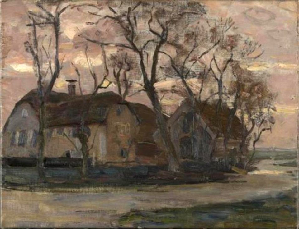 Piet Mondriaan - Farm at Duivendrecht - 0334249 - Kunstmuseum Den Haag