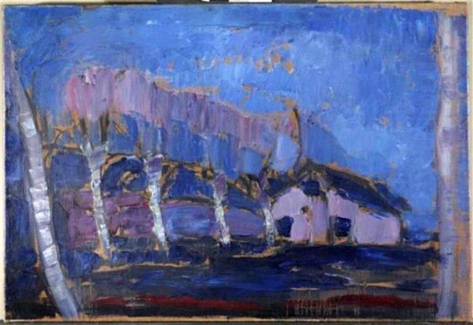 Piet Mondriaan - Night landscape II - 0332112 - Kunstmuseum Den Haag