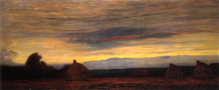 Piet Mondriaan - Avond (authentiek) - A561 - Piet Mondrian, catalogue raisonné