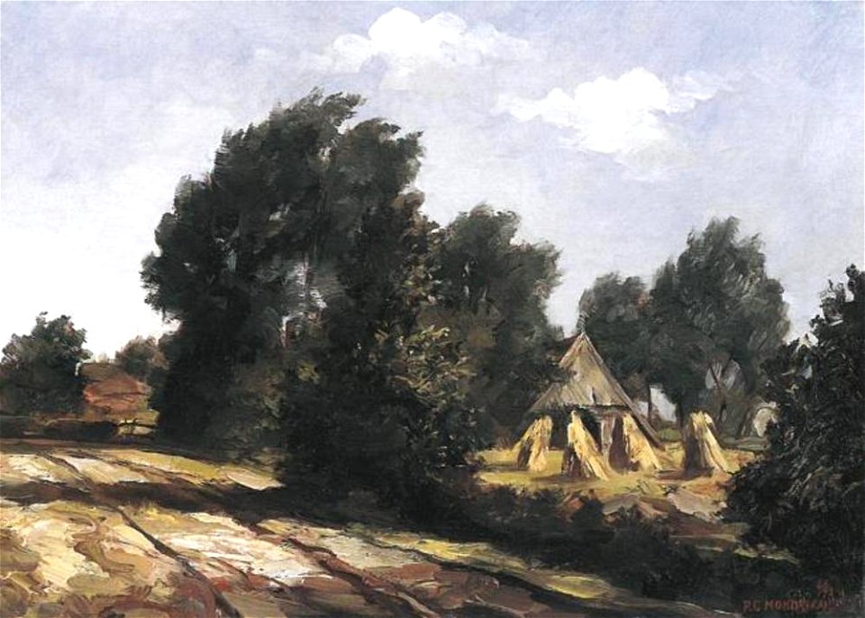 Piet Mondriaan - Landweg met boerderij - A17a (addition 2002) - Piet Mondrian, catalogue raisonné