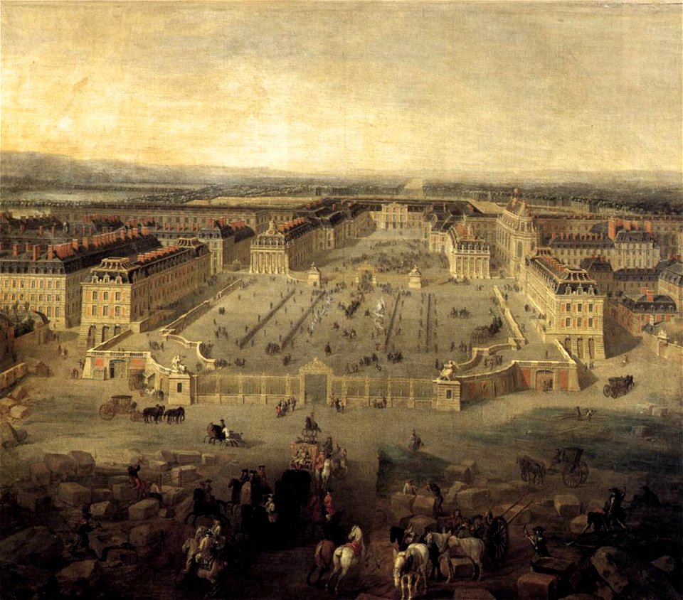Pierre-Denis Martin - View of Versailles - WGA14152