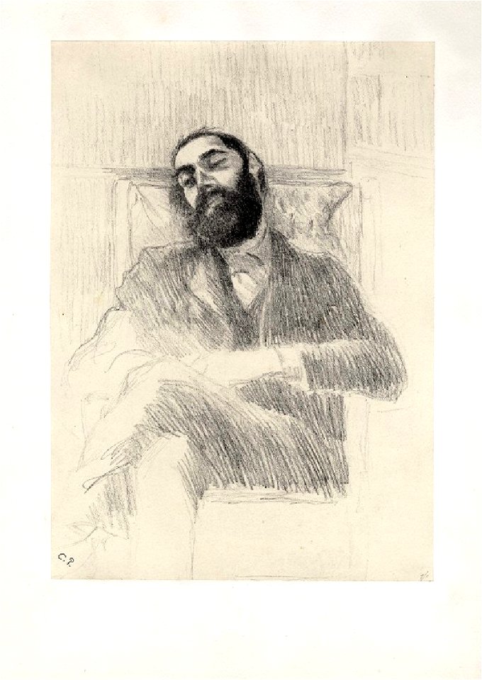 Pissarro - Convalescence (Lucien Pissarro), WA1952.6.700