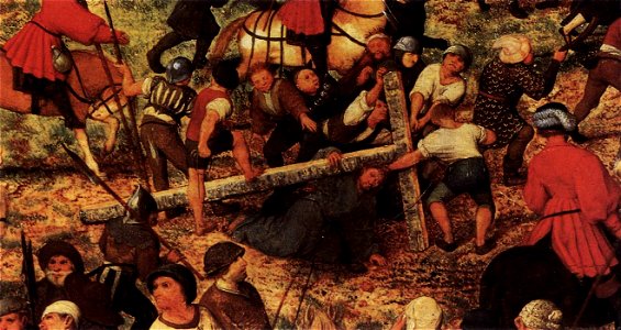 Pieter Bruegel the Elder - Christ Carrying the Cross (detail) - WGA3473