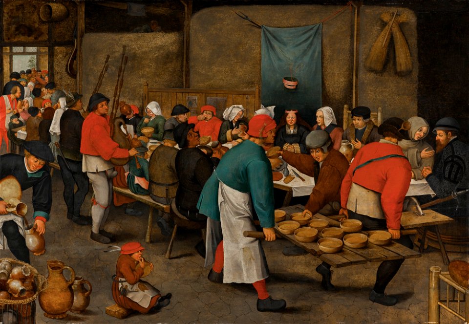 Pieter Breughel the Younger - The Wedding Feast
