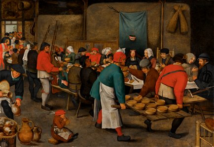 Pieter Breughel the Younger - The Wedding Feast
