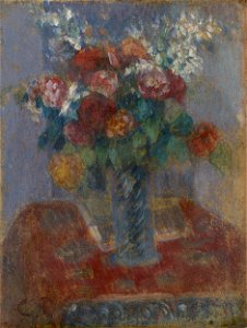Pissarro - Bouquet de fleurs, um 1900