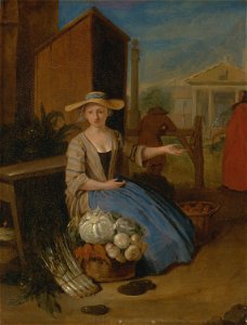Pieter Angillis - Vegetable Seller, Covent Garden - Google Art Project