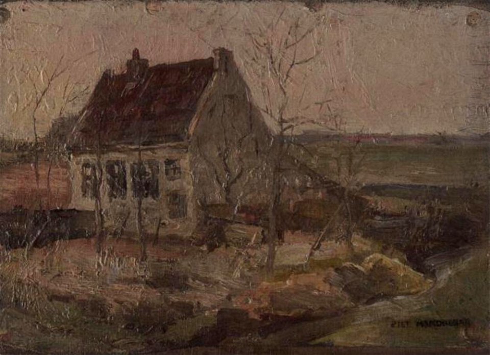 Piet Mondriaan - House in the countryside - A161 - Piet Mondrian, catalogue raisonné