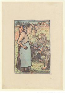 Pissarro - Les sarcleuses, btv1b69553069