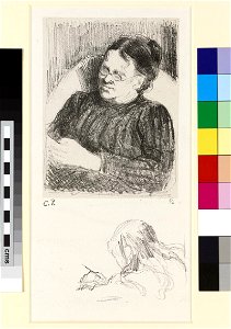 Pissarro - Grand'mère (Grandmother), WA2003.532