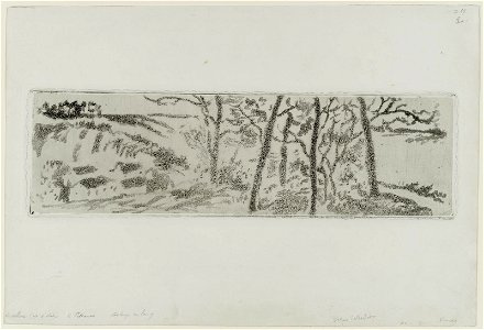 Pissarro - Horizontal Landscape (Paysage en Long), 2004.131
