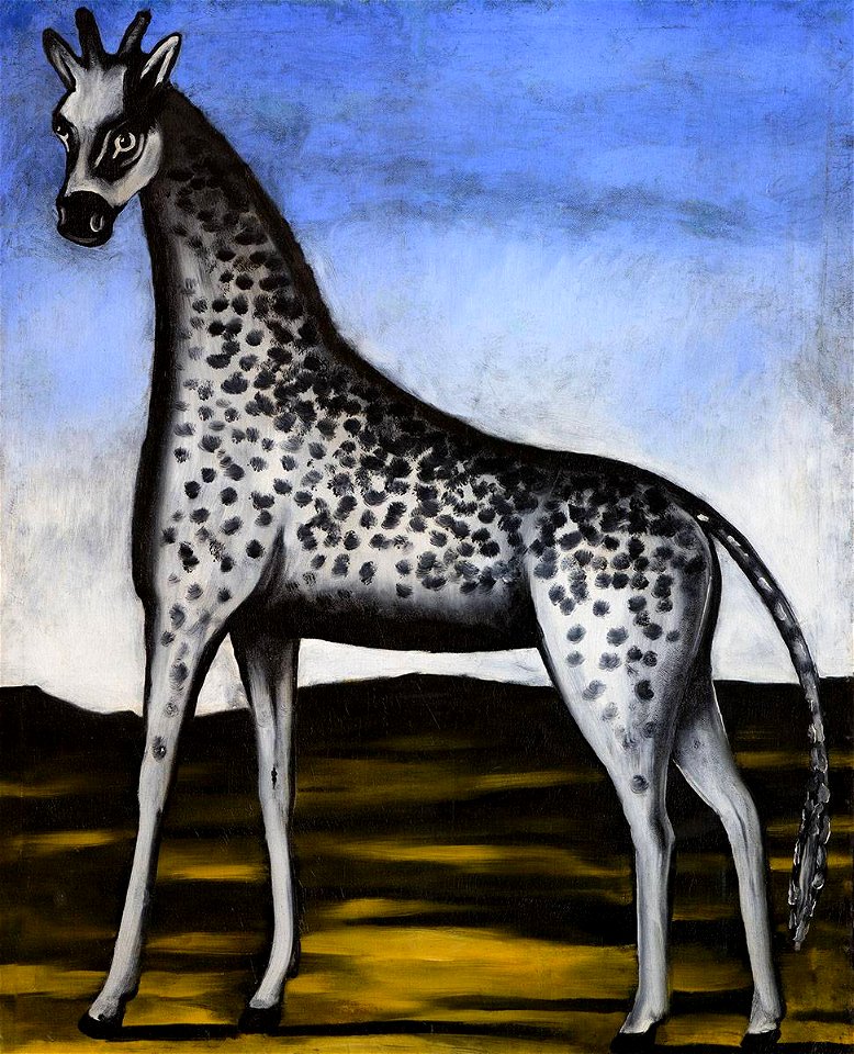 Pirosmani. Giraffe