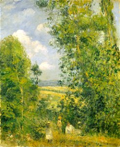 Pissarro - Rast unter Bäumen bei Pontoise, 1878