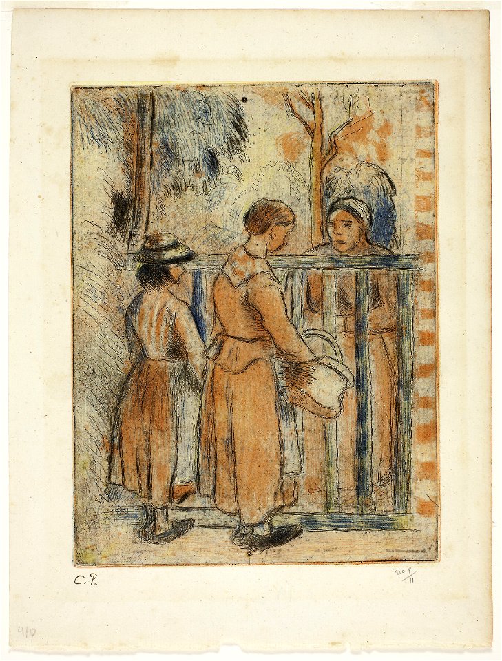 Pissarro - Beggar Women, 1997.443