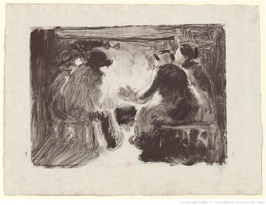 Pissarro - Le foyer, btv1b6955087q