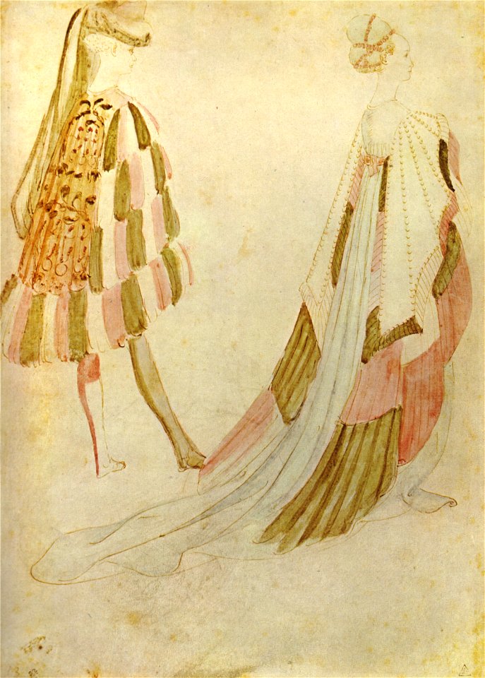 Pisanello, disegni, museo condè 3 r