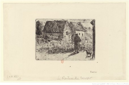 Pissarro - La rentrée du berger, btv1b6955208s