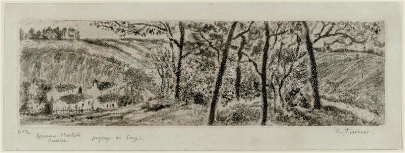 Pissarro - Landscape Panorama, 34.580