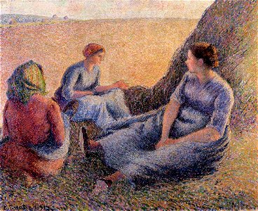 Pissarro - Haymakers Resting, 1891